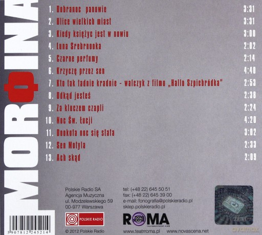 Anna Czartoryska: Morfina (digipack) [CD]