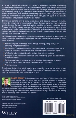 Brainfluence: 100 Ways to Persuade and Convince Consumers with Neuromarketing - Roger Dooley [KSIĄŻKA]