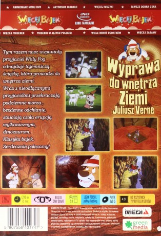 Fogg - Wyprawa do wnętrza ziemi [DVD]