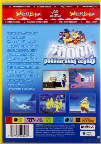 Fogg - 20 000 mil podmorskiej żeglugi [DVD]