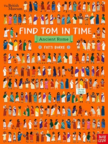 British Museum: Find Tom in Time, Ancient Rome - Fatti Burke [KSIĄŻKA]