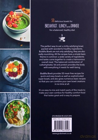 Buddha Bowls: For Vegans, Vegetarians and Pescatarians - Tanja Dusy [KSIĄŻKA]