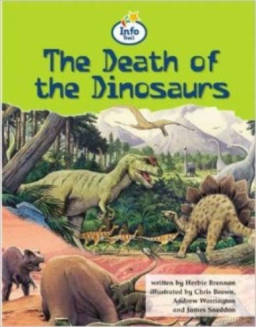 Bug Club Comprehension Y4 Non-Fiction Death of Dinosaurs 12 pack (Bug Club Guided) - Herbie Brennan [KSIĄŻKA]