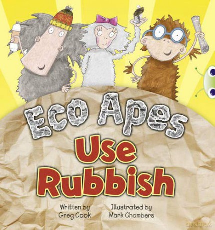 Bug Club Guided Fiction Reception Red A Eco Apes Use Rubbish - Greg Cook [KSIĄŻKA]