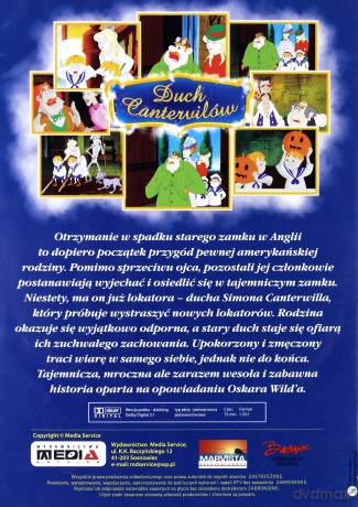 Duch Canterwilów [DVD]