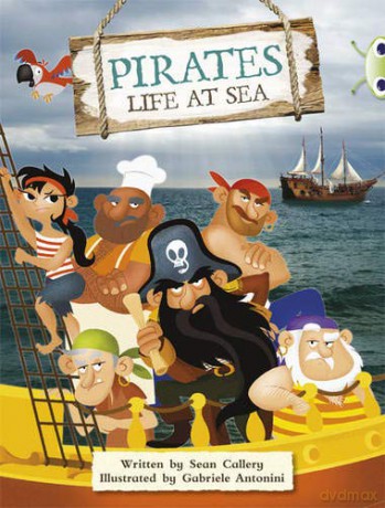 Bug Club Non-fiction Purple B/2C A Pirate's Life 6-pack - Sean Callery [KSIĄŻKA]