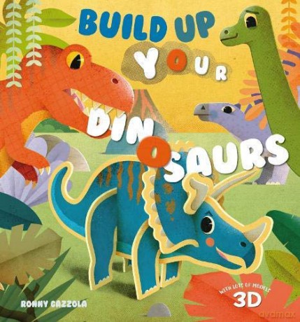 Build Up your Dinosaurs - Federica Magrin [KSIĄŻKA]