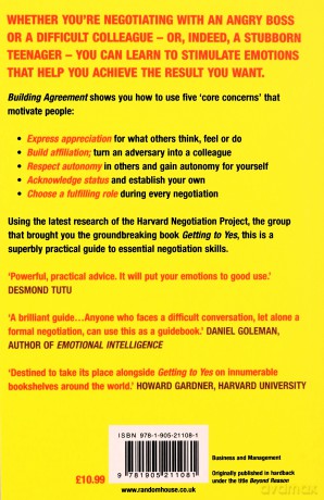 Building Agreement - Daniel Shapiro [KSIĄŻKA]