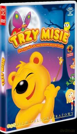 Trzy misie: Przygoda w zaczarowanym lesie [DVD]