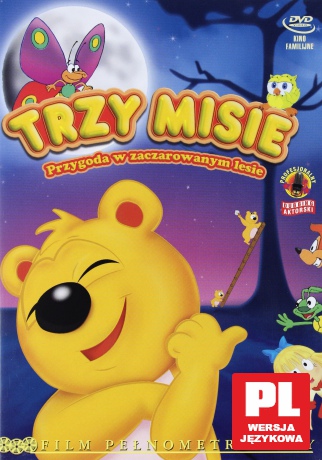 Trzy misie: Przygoda w zaczarowanym lesie [DVD]