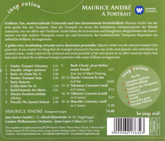 Maurice Andre: Maurice Andre: A Portrait [CD]