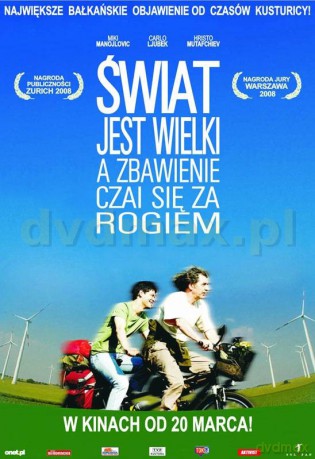 Świat jest wielki, a zbawienie czai się za rogiem [DVD]