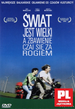 Świat jest wielki, a zbawienie czai się za rogiem [DVD]