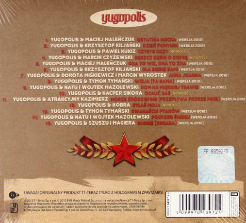 Yugopolis: Yugopolis 2012 [CD]