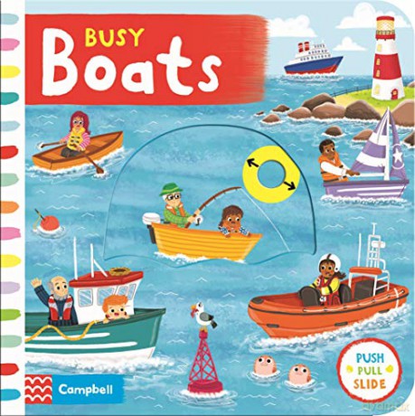 Busy Boats (Busy Books) [KSIĄŻKA]