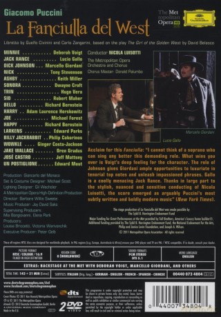 Metropolitan Opera: Puccini: La Fanciulla Del West [2DVD]