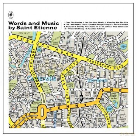 Saint Etienne: Words And Music By Saint Etienne [CD]