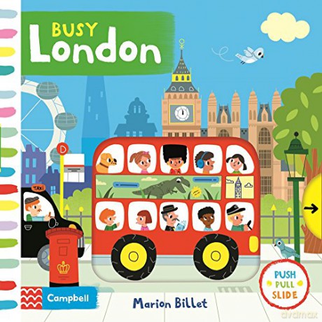 Busy London (Busy Books) - Marion Billet [KSIĄŻKA]