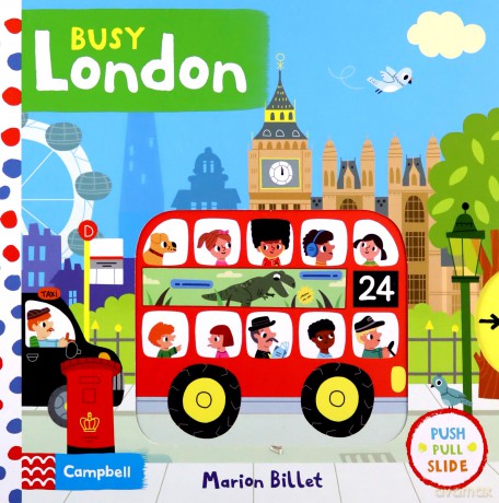Busy London (Busy Books) - Marion Billet [KSIĄŻKA]