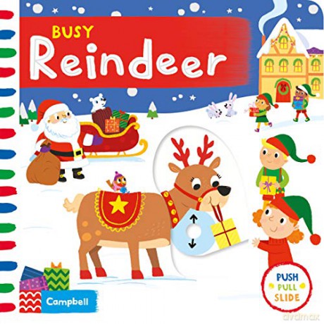 Busy Reindeer (Busy Books) [KSIĄŻKA]
