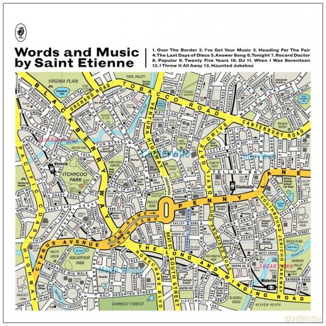 Saint Etienne: Words And Music By Saint Etienne [Winyl]