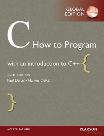 C How to Program, Global Edition - Paul Deitel [KSIĄŻKA]
