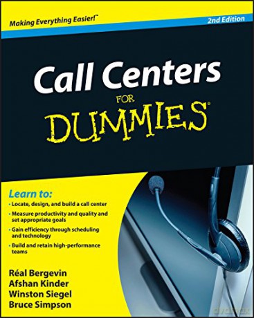 Call Centers For Dummies - Real Bergevin [KSIĄŻKA]