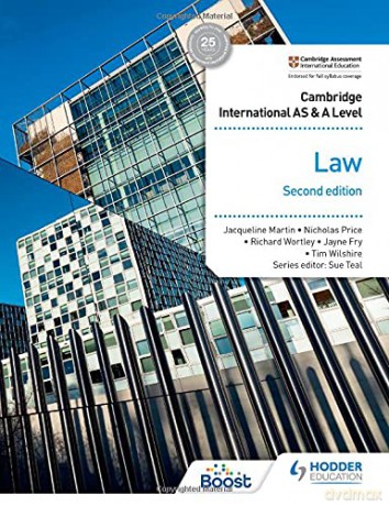 Cambridge International AS and A Level Law Second Edition - Jayne Fry [KSIĄŻKA]