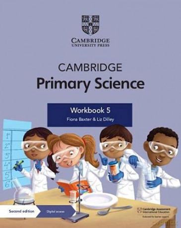 Cambridge Primary Science Workbook 5 with Digital Access (1 Year) - Fiona Baxter [KSIĄŻKA]