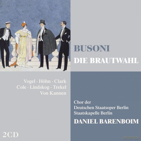 Clark/Hohn/Vogel/Barenboim/Skb: Buso: Die Brautwahl [2CD]