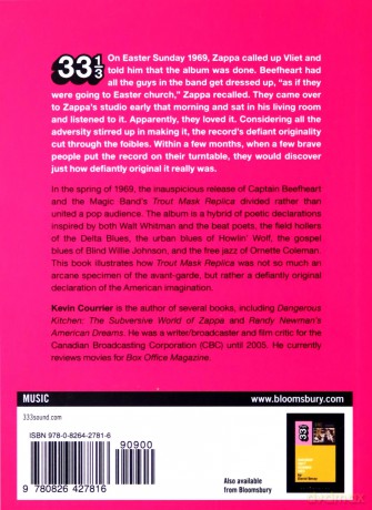 Captain Beefheart's Trout Mask Replica: 44 - Kevin Courrier [KSIĄŻKA]