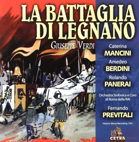Mancini/Berdini/Previtali/Orch: Verd:La Battaglia Di Legnano [2CD]