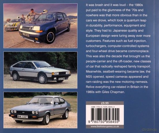 Cars We Loved in the 1980s - Giles Chapman [KSIĄŻKA]