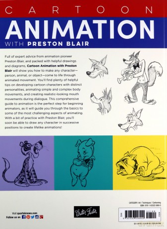 Cartoon Animation with Preston Blair, Revised Edition!: Learn techniques for drawing and animating cartoon characters (Collector's Series) - Preston Blair [KSIĄŻKA]