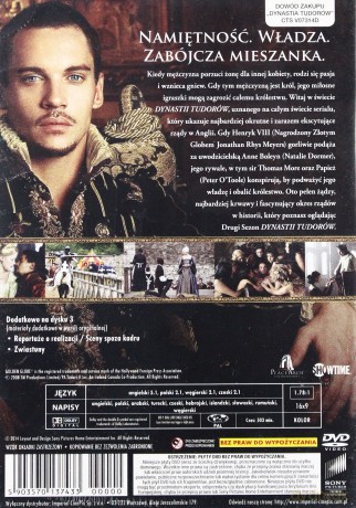 Dynastia Tudorów sezon 2 [BOX] [3DVD]