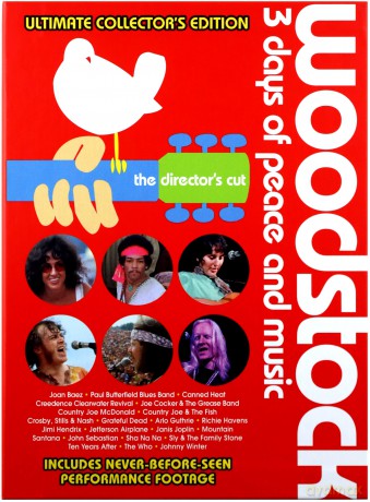 Woodstock: 3 Days of Peace & Music (3 Dni Pokoju i Muzyki) limitowana edycja kolekcjonerska, wersja reżyserska [4DVD]