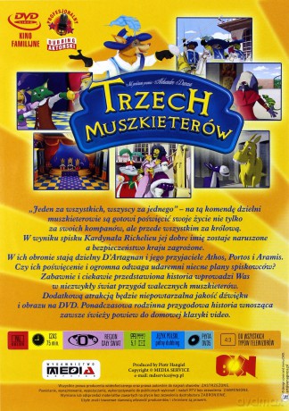 Trzech Muszkieterów [DVD]