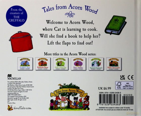 Cat's Cookbook: A new Tales from Acorn Wood story - Julia Donaldson [KSIĄŻKA]