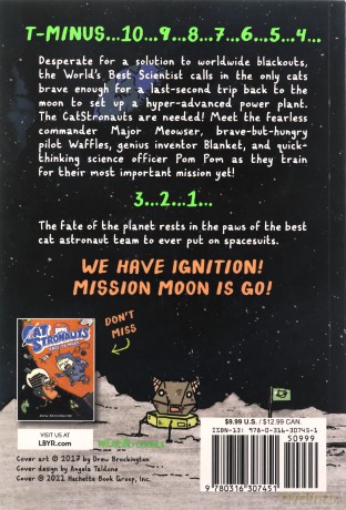 Catstronauts: Mission Moon: 1 - Drew Brockington [KSIĄŻKA]