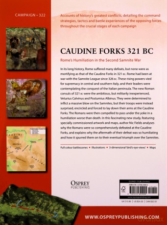 Caudine Forks 321 BC: Rome's Humiliation in the Second Samnite War (Campaign) - Nic Fields [KSIĄŻKA]