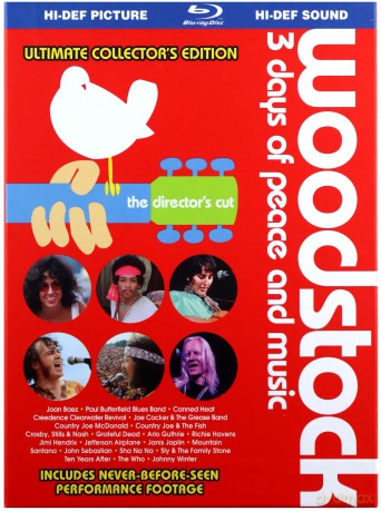 Woodstock: 3 Days of Peace & Music (3 Dni Pokoju i Muzyki) limitowana edycja kolekcjonerska, wersja reżyserska [2Blu-Ray]