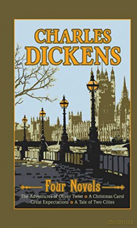 Charles Dickens: Four Novels (Leather-bound Classics) - Charles Dickens [KSIĄŻKA]
