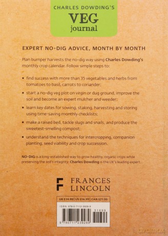 Charles Dowding's Veg Journal: Expert no-dig advice, month - Charles Dowding [KSIĄŻKA]