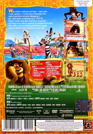 Madagaskar 2 wydanie specjalne [2DVD]