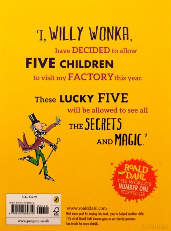 Charlie and the Chocolate Factory (Colour Edition) - Roald Dahl [KSIĄŻKA]