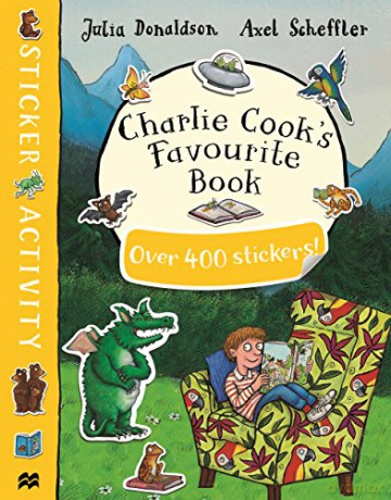 Charlie Cook's Favourite Book Sticker Book - Julia Donaldson [KSIĄŻKA]