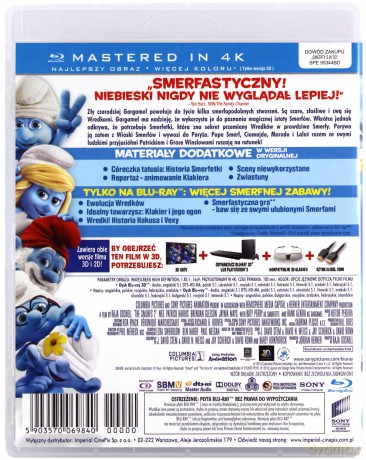 Smerfy 2 3D [Blu-Ray 3D]+[Blu-Ray]