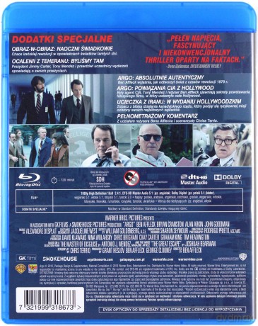 Operacja Argo [Blu-Ray]