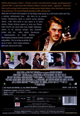 Zabójczy Joe (Killer Joe) [DVD]