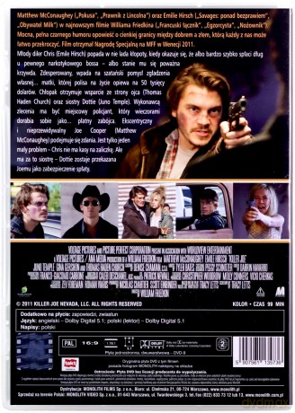 Zabójczy Joe (Killer Joe) [DVD]